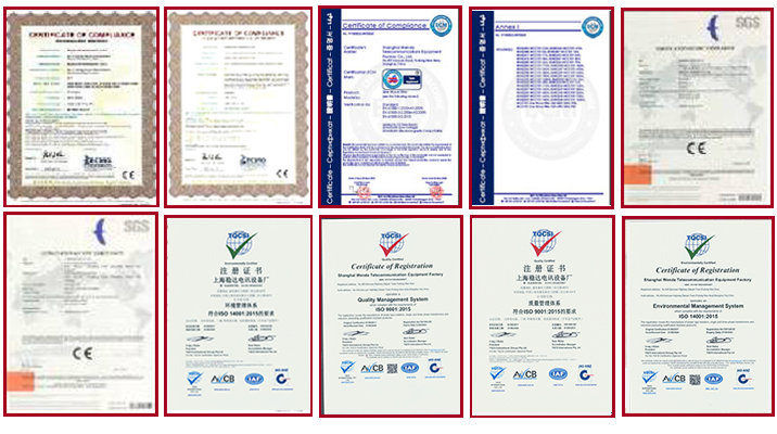 權(quán)威認(rèn)證：本廠已通過ISO9001:2015國際質(zhì)量管理體系認(rèn)證、本廠已通過ISO14001:2015環(huán)境管理體系認(rèn)證、產(chǎn)品符合CE標(biāo)準(zhǔn)